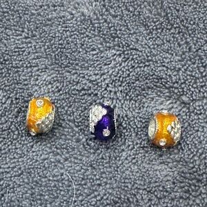 Beads fit into Pandora bracelets